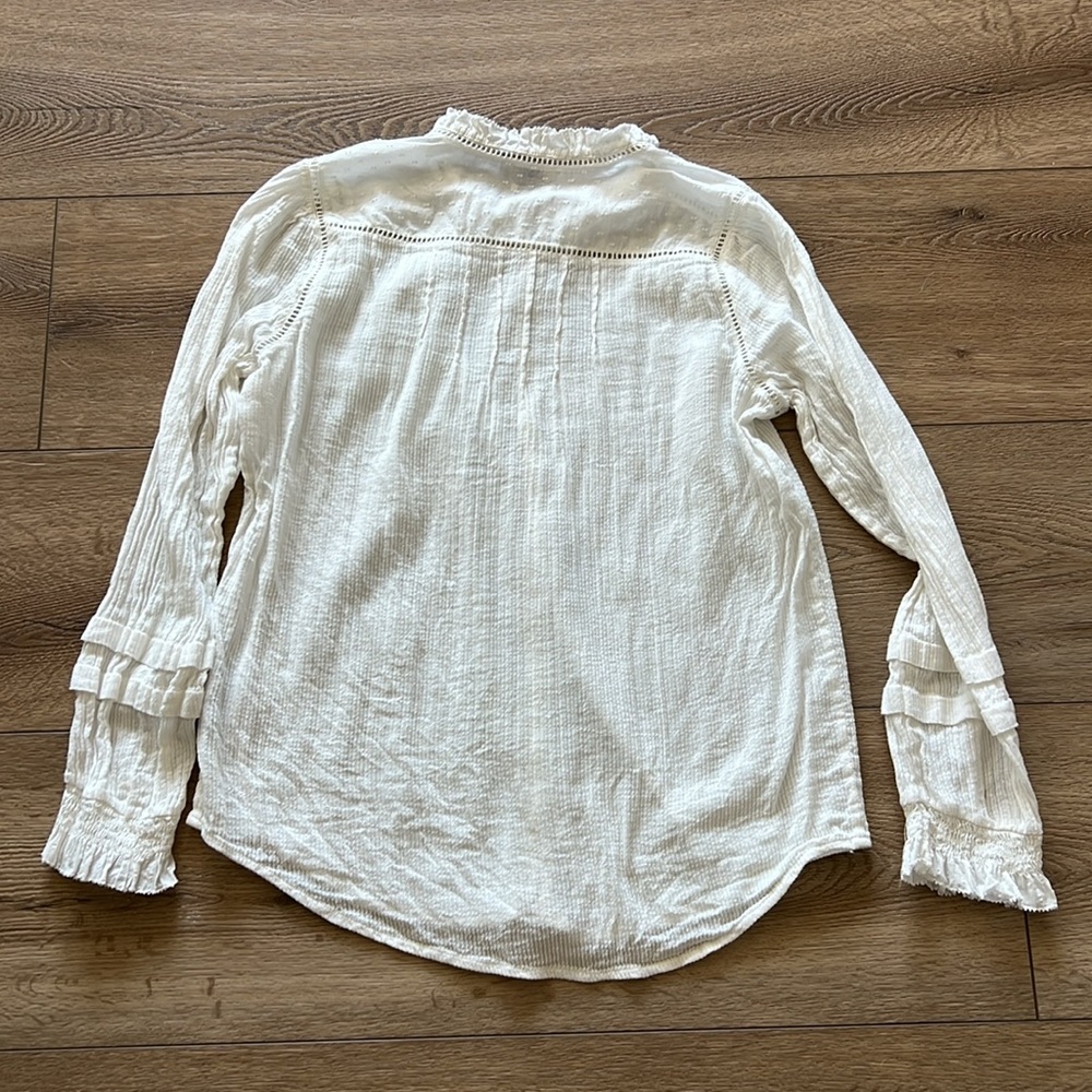 Faherty White Blouse - image 6